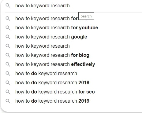 long tail pro keyword research