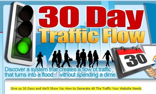 30 day traffic flow