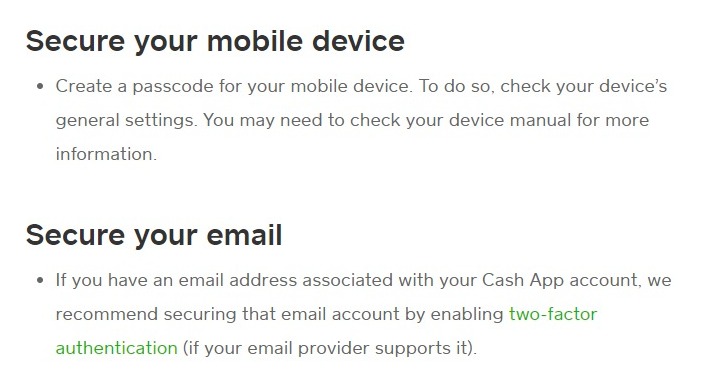 how secure is cash app