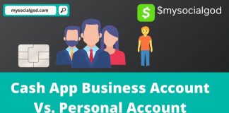 cash app business account vs personal account