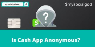 is cash app anonymous