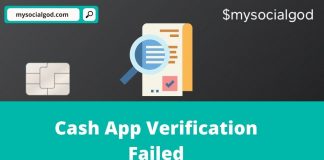 Cash App Verification Failed