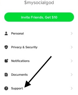 cash app support