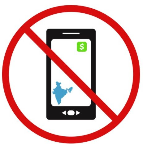 is cash app banned in india