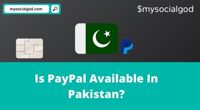 is paypal available in pakistan