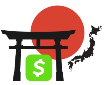 is cash app available in japan