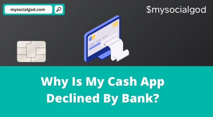 Cash App Declined By Bank