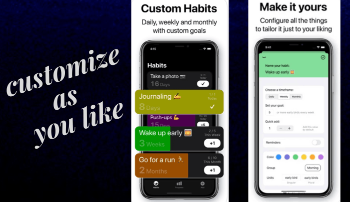 Leap Habits: The Daily and Monthly Habit Tracker App