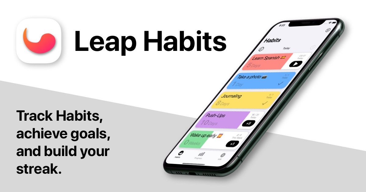 Leap Habits: The Daily and Monthly Habit Tracker App