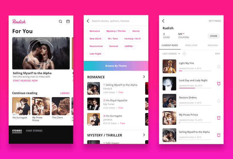 Radish Fiction App See How To Download • OBS