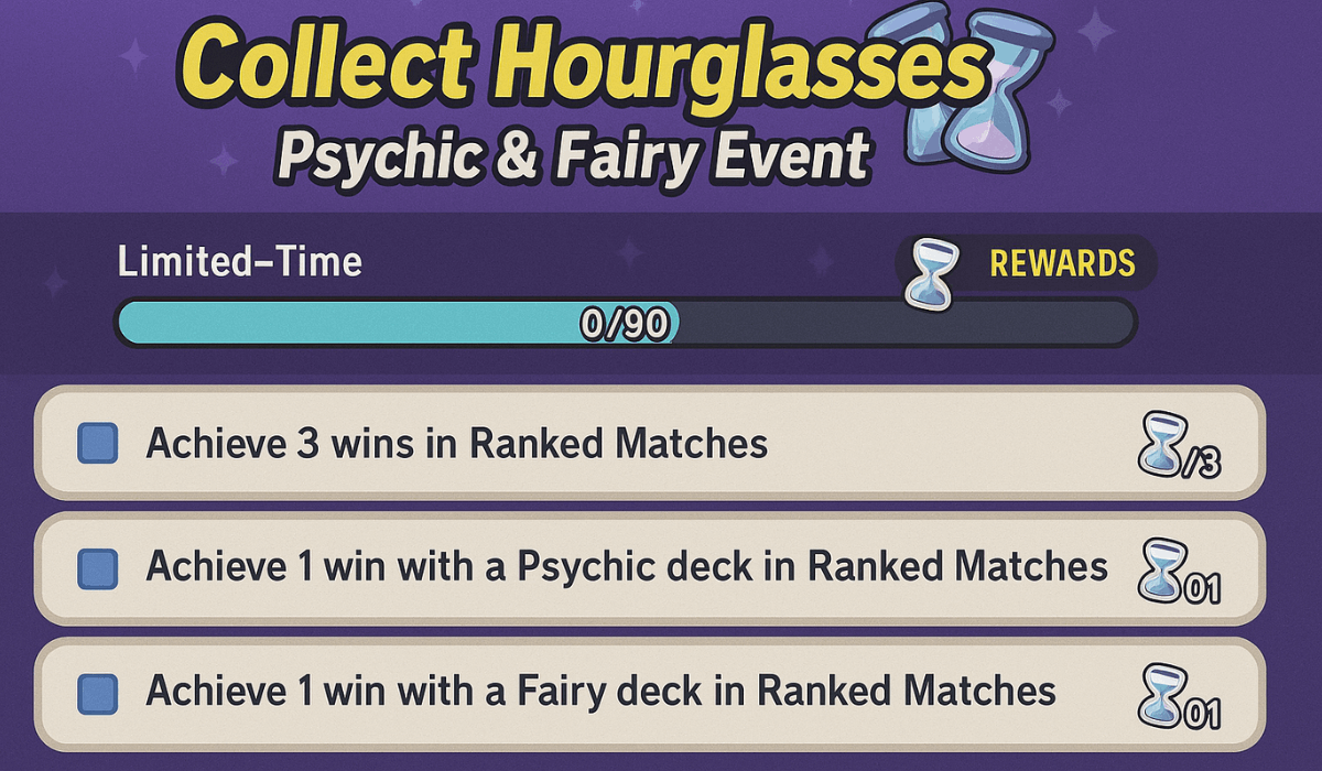 How to Get Free Hourglasses in Pokémon TCG Pocket