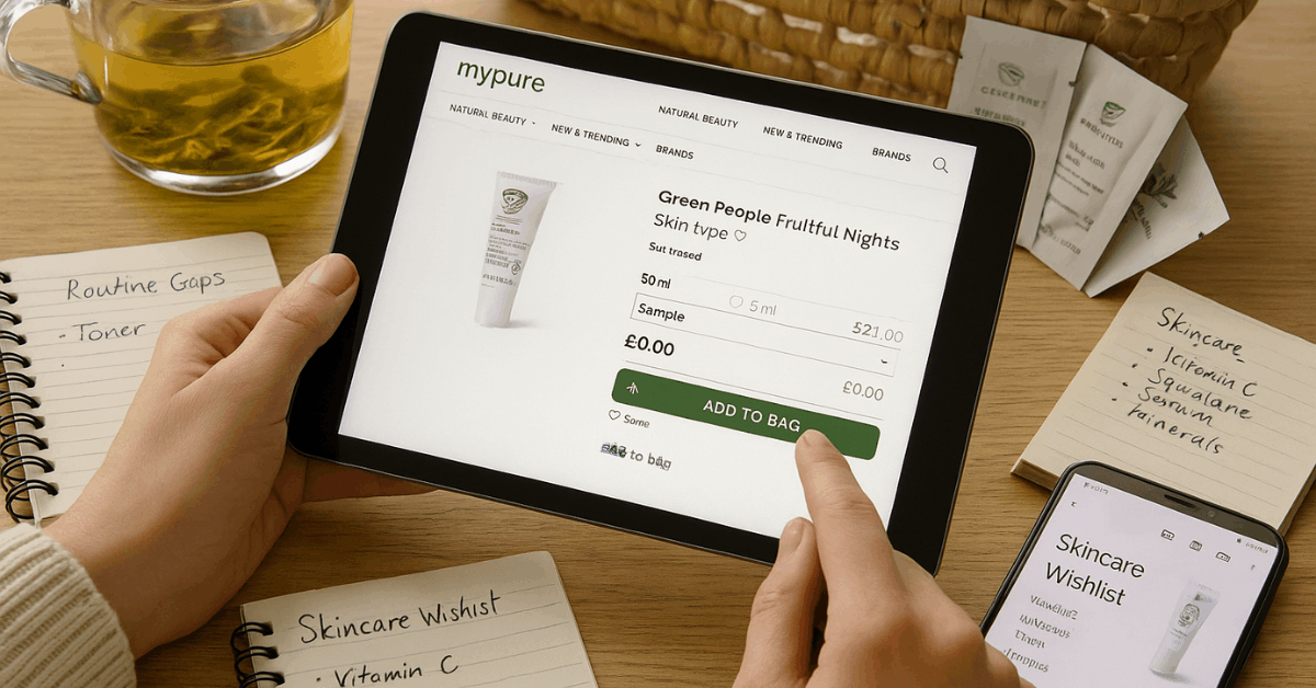 Get 5 Free Natural Beauty Samples with Mypure UK Orders